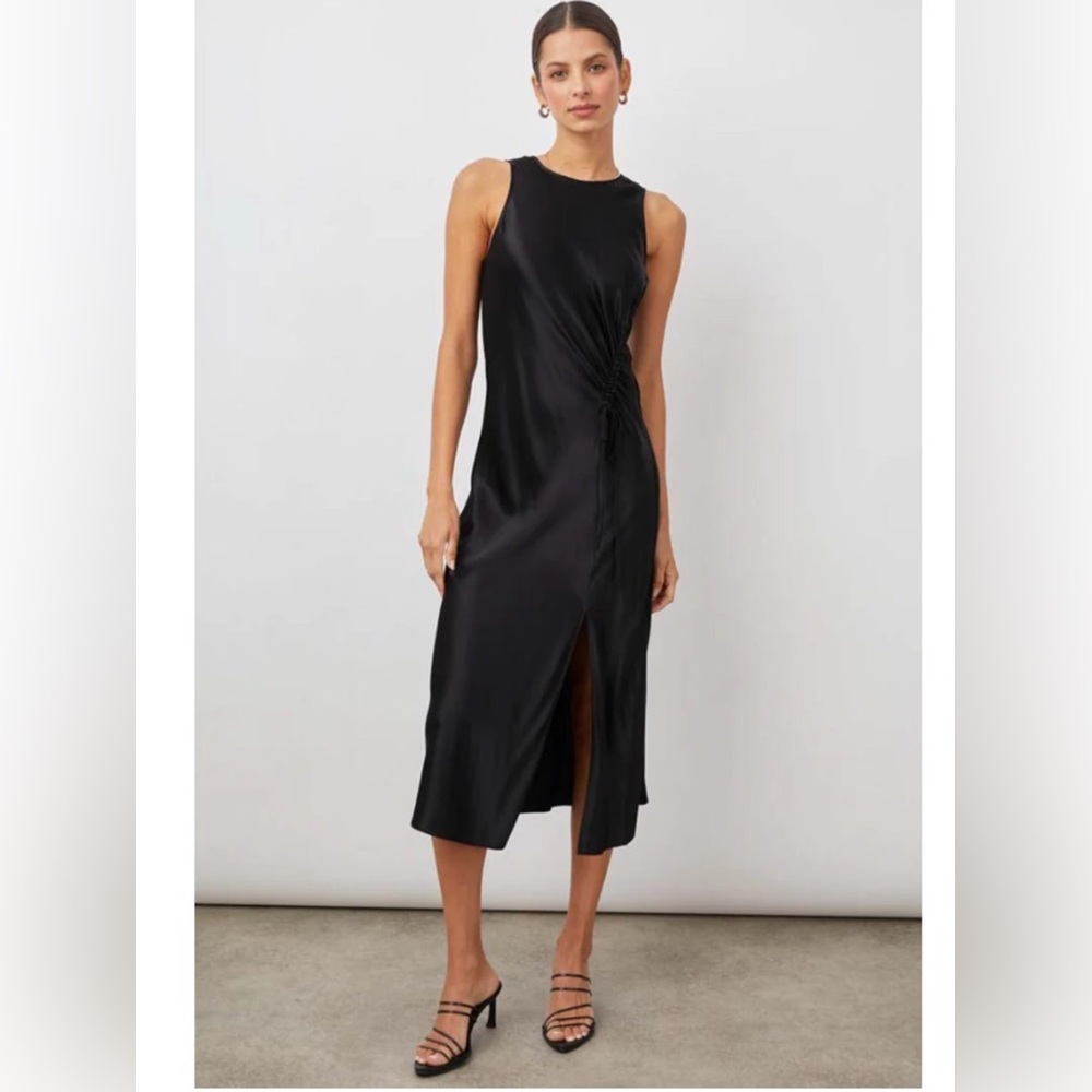 Rails Gabriella satin dress